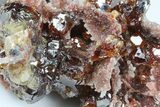 Translucent Sphalerite Crystals with Galena - China #183399-2